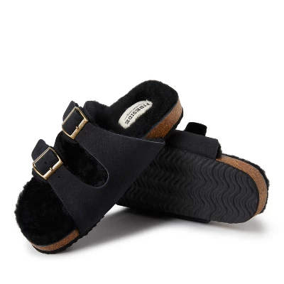 Women's Tamworth Cork Molded Footbed Double Band Slide 3 Women's Tamworth Cork Molded Footbed Double Band Slide