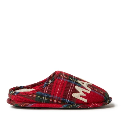 Dearfoams Women's Plaid Mama Bear Clog Slipper 4 Dearfoams Women's Plaid Mama Bear Clog Slipper - Image 2