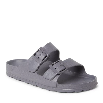 Dearfoams EcoCozy Women's Sustainable Double Buckle Sandal 8 Dearfoams EcoCozy Women's Sustainable Double Buckle Sandal - Image 6