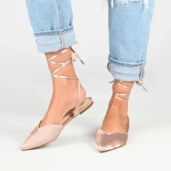 Journee Collection Womens Theia Tru Comfort Foam Tie Up Pointed Toe Ballet Flats -Bearpaw Shoes Shop GUEST 5227b6cf e3c8 4b3b 96c8 a1def6e380fd