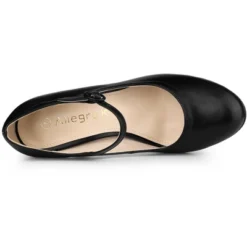 Allegra K Women's Round Toe Platform Ankle Strap Stiletto Heel Pumps -Bearpaw Shoes Shop GUEST 52983398 8511 464e 9d2e 565f5b502a6e