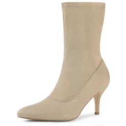 Allegra K Women's Pointy Toe Stretch Sock Stiletto Heels Ankle Boots 17 Allegra K Women's Pointy Toe Stretch Sock Stiletto Heels Ankle Boots -Bearpaw Shoes Shop GUEST 5395c941 b3fa 447b b08d c2bbb57ce36c