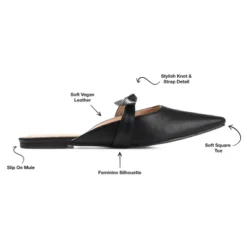 Journee Collection Womens Missie Slip On Square Toe Mules Flats -Bearpaw Shoes Shop GUEST 5523863e df9d 416b a5fd 3fcf30d8f19e