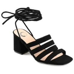 Journee Collection Womens Sevyn Open Square Toe Block Heel Sandals -Bearpaw Shoes Shop GUEST 561435a1 aa43 4bd8 8e28 198b8618e8e8