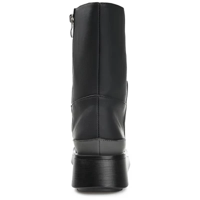 Journee Collection Womens Cristen Tru Comfort Foam Inside Zip Platform Booties 4 Journee Collection Womens Cristen Tru Comfort Foam Inside Zip Platform Booties - Image 2