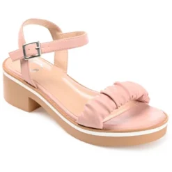 Journee Collection Womens Dexxla Buckle Ankle Strap Low Platform Sandals -Bearpaw Shoes Shop GUEST 5bf71e0b 7d5e 45e7 b779 faaeef61b35a