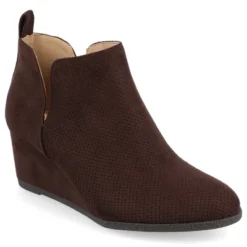 Journee Collection Womens Mylee Pull On Wedge Booties -Bearpaw Shoes Shop GUEST 5c76ceba d59e 43f2 9f91 151776b9f7d4
