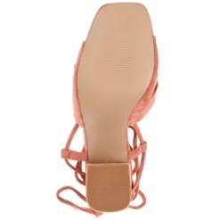 Journee Collection Womens Felisity Open Square Toe Block Heel Sandals -Bearpaw Shoes Shop GUEST 5cbbce48 10c4 4d08 a2d4 780ba4ec7326