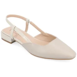 Journee Collection Womens Paislee Sling Back Block Heel Square Toe Flats -Bearpaw Shoes Shop GUEST 5dffca6b b253 4475 bdf2 85e9fea86e6b