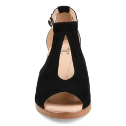 Journee Collection Womens Kedzie Tru Comfort Foam Buckle Open Toe Wedge -Bearpaw Shoes Shop GUEST 5f5afeaa 0fda 49d9 9509 10275a47b9b3