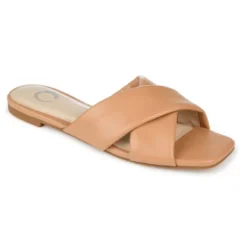 Journee Collection Womens Carlotta Slide Flat Sandals -Bearpaw Shoes Shop GUEST 5fa595a6 58a2 475f b611 f7c8c485422e