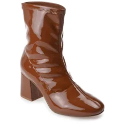 Journee Collection Womens Reice Square Toe Block Heel Ankle Booties -Bearpaw Shoes Shop GUEST 6179324c b4ad 4f2b 96f1 988d56ec384d