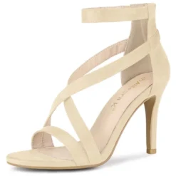 Allegra K Women's Zipper Ankle Strap Stiletto Sandals 21 Allegra K Women's Zipper Ankle Strap Stiletto Sandals -Bearpaw Shoes Shop GUEST 6403e575 39a5 4d48 90d0 76a3b1182043