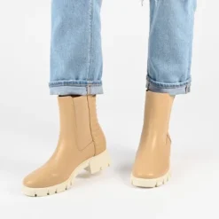 Journee Collection Womens Tatiana Round Toe Block Heel Chelsea Booties -Bearpaw Shoes Shop GUEST 64396733 ae46 4559 8863 45565e9cd503