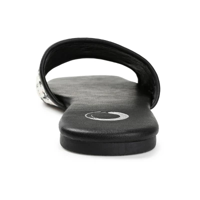 Journee Collection Womens Mikala Slide Low Block Heel Sandals 4 Journee Collection Womens Mikala Slide Low Block Heel Sandals - Image 2