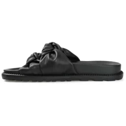 Journee Collection Womens Melanie Slide Flat Sandals