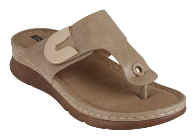 GC Shoes Sam Hardware Comfort Slide Flat Sandals 9 GC Shoes Sam Hardware Comfort Slide Flat Sandals - Image 7