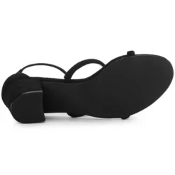 Allegra K Women's Open Toe Strappy Chunky Heels Sandals -Bearpaw Shoes Shop GUEST 6850ac25 3069 4af4 8ff6 64d38558d0cd