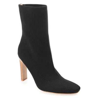 Journee Collection Womens Elissa Tru Comfort Foam Pull On Stacked Heel Booties 11 Journee Collection Womens Elissa Tru Comfort Foam Pull On Stacked Heel Booties - Image 9