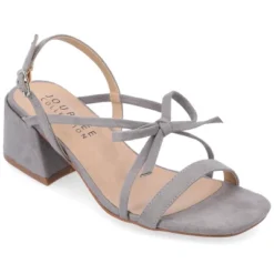 Journee Collection Womens Amity Sling Back Multi Strap Block Heel Sandals -Bearpaw Shoes Shop GUEST 6b27d0de e2bb 425b a495 234a5e13909d