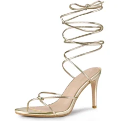 Perphy Lace Up Slingback Strappy Stiletto Heels Sandals For Women -Bearpaw Shoes Shop GUEST 6bb14ef0 80d3 4c1c a450 593e1491d084