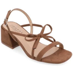 Journee Collection Womens Amity Sling Back Multi Strap Block Heel Sandals -Bearpaw Shoes Shop GUEST 6c1f7770 61b7 48f5 9be3 ec6b483bd8ae