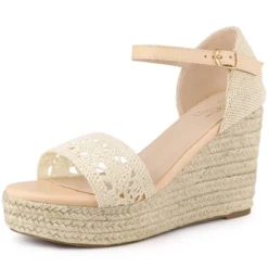 Perphy Platform Ankle Straps Espadrille Wedge Heel Sandals For Women -Bearpaw Shoes Shop GUEST 6e154998 c59c 4193 a9b4 2e5b39490149