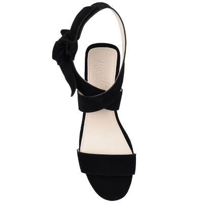 Journee Signature Womens Genuine Leather Hether Hook And Loop Block Heel Sandals 5 Journee Signature Womens Genuine Leather Hether Hook And Loop Block Heel Sandals - Image 3