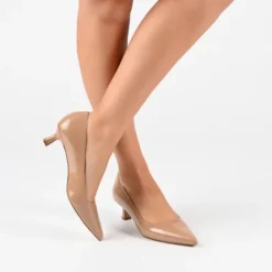 Journee Collection Womens Celica Slip On Kitten Heel Pointed Toe Pumps -Bearpaw Shoes Shop GUEST 6e95d3c3 4e9c 4950 916d 3c8a3be99c57