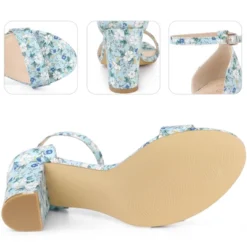 Perphy Women's Floral Open Toe Ankle Strap Chunky Heels Sandals 12 Perphy Women's Floral Open Toe Ankle Strap Chunky Heels Sandals -Bearpaw Shoes Shop GUEST 6ead9d02 fcf7 4b0c ab2b c62635851319