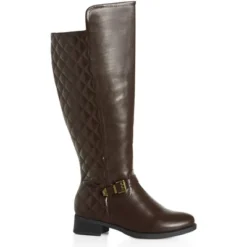 Women's Wide Fit Ivory Tall Boot - Brown | CLOUDWALKERS -Bearpaw Shoes Shop GUEST 6ed6a3b1 0ce6 4824 b1aa b3611d161409