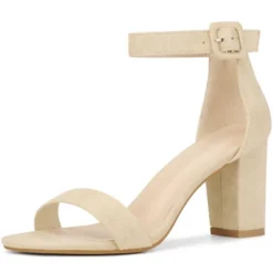 Perphy Women's Ankle Strap Open Toe Chunky High Heels Sandals -Bearpaw Shoes Shop GUEST 6f723427 5451 486e 949f 5db0d4f07a21