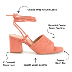 Journee Collection Womens Felisity Open Square Toe Block Heel Sandals -Bearpaw Shoes Shop GUEST 7038b25a d446 4fec 907a 8009892c01e0