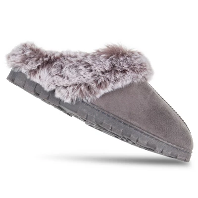 Jessica Simpson Womens Micro-Suede Clog Slipper 6 Jessica Simpson Womens Micro-Suede Clog Slipper - Image 4