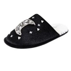 Jessica Simpson Women's Velour Slip-On Moon & Star Embellished Slipper -Bearpaw Shoes Shop GUEST 72426658 016b 455b ac68 266eb6e93a54