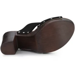 Perphy Women's Sandal Platform Slip On Block High Heels Slides Mule -Bearpaw Shoes Shop GUEST 724597ac 9796 41de ab6a a63f4c9cf2d6