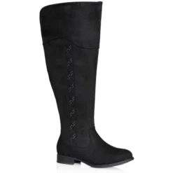 Women's WIDE FIT Nadia Tall Boot - Black | CLOUDWALKERS -Bearpaw Shoes Shop GUEST 74bc71fa 4bf0 49cc 9295 a2bd22b8f02b