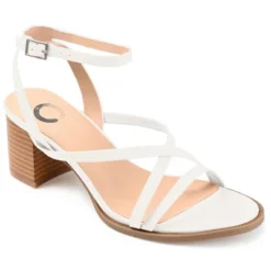 Journee Collection Womens Anikah Buckle Ankle Strap Stacked Heel Sandals -Bearpaw Shoes Shop GUEST 750d7dbc d0a1 475b 970b 8b2836d66c54