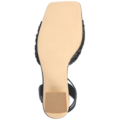 Journee Collection Womens Galinda Tru Comfort Foam Low Block Heel Sandals 6 Journee Collection Womens Galinda Tru Comfort Foam Low Block Heel Sandals - Image 4