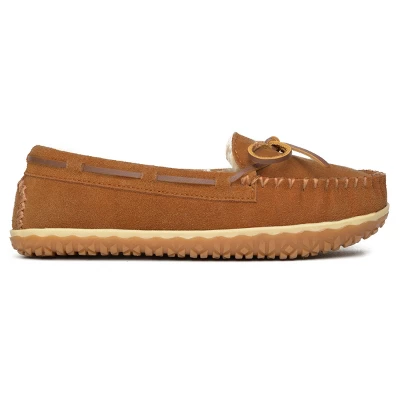 Minnetonka Women's Suede Tilia Moccasin Slippers 4 Minnetonka Women's Suede Tilia Moccasin Slippers - Image 2