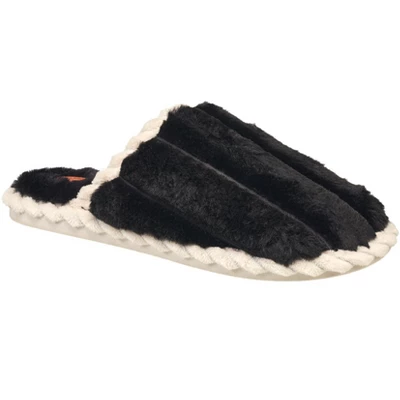 French Connection Women's Fluffy Textured Slippers - Winter House Shoes For Women 7 French Connection Women's Fluffy Textured Slippers - Winter House Shoes For Women - Image 5