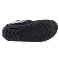 RockDove Women's Faux Fur Collar Moc Toe Slide Slipper -Bearpaw Shoes Shop GUEST 77e908b5 589d 4030 b268 8bc06c9665a3