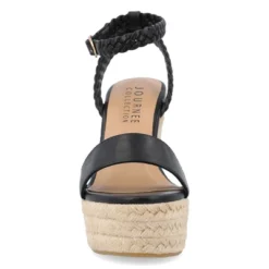 Journee Collection Womens Andiah Tru Comfort Foam Buckle Espadrille Wedge Sandals -Bearpaw Shoes Shop GUEST 7a1da9be 7049 4070 9f82 32a08676a386