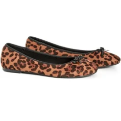 Women's WIDE FIT Ballet Flat - Leopard | EVANS -Bearpaw Shoes Shop GUEST 7ae89e61 25d9 4097 aebd 0cd6d745f107