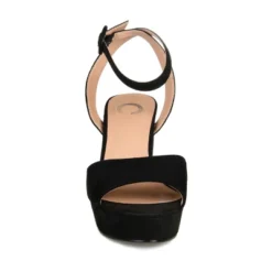 Journee Collection Womens Nairri Open Toe High Block Heel Pumps -Bearpaw Shoes Shop GUEST 7bdd10e3 3c18 4ab3 bede c2155942f960