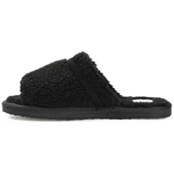 Journee Collection Womens Caterina Tru Comfort Foam Slip On Slide Open Toe Slippers