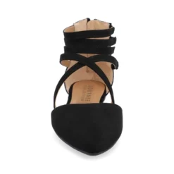 Journee Collection Womens Marlee Tru Comfort Foam Back Heel Zip Pointed Toe Cage Flats 19 Journee Collection Womens Marlee Tru Comfort Foam Back Heel Zip Pointed Toe Cage Flats -Bearpaw Shoes Shop GUEST 7d5df56b 4c88 4308 8aa2 f487096f1886