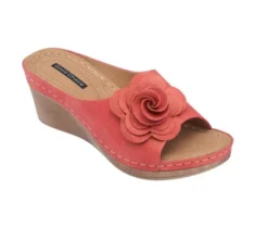 GC Shoes Tokyo Flower Comfort Slide Wedge Sandals -Bearpaw Shoes Shop GUEST 7d9e61a6 f1c0 4242 9df1 3db575d5b939