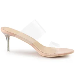 Allegra K Women's Clear Slide Stiletto Heels Sandals -Bearpaw Shoes Shop GUEST 7deac2f6 8ca6 4aa3 ad16 6c5e6b28fb4e