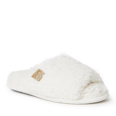 Dearfoams Womens Lane Teddy Slide Slippers 7 Dearfoams Womens Lane Teddy Slide Slippers - Image 5